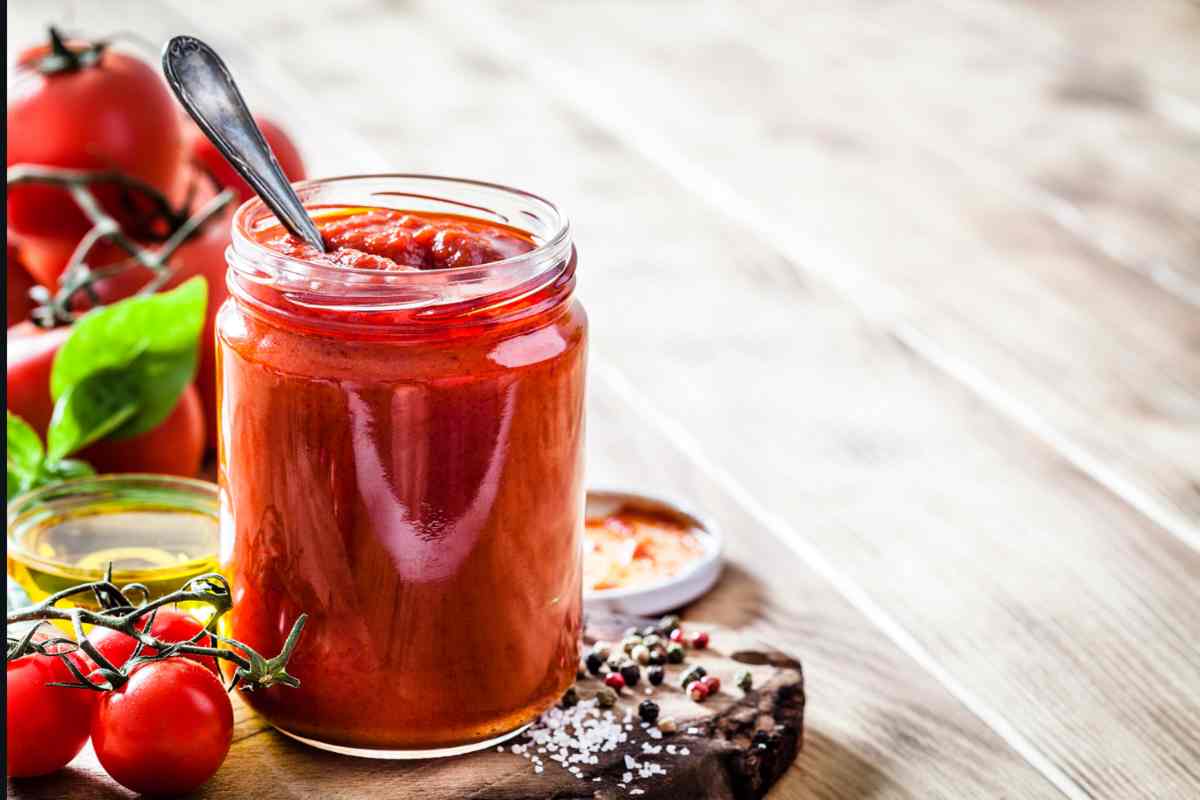 Conservare la salsa di pomodoro