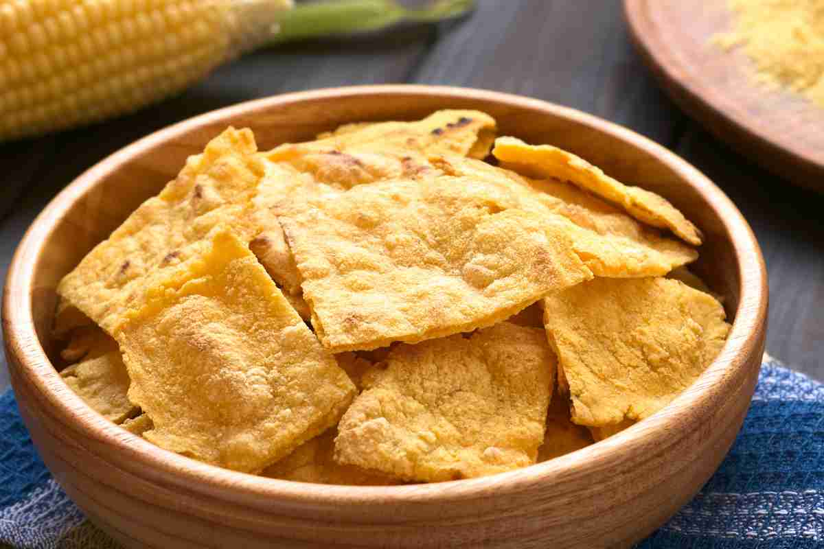 Chips di polenta ricetta