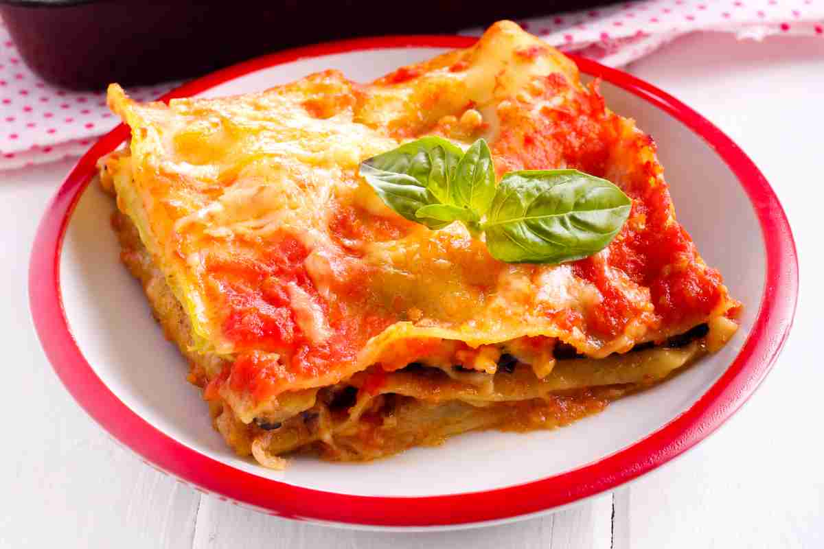 ricetta del giorno lasagne alla parmigiana