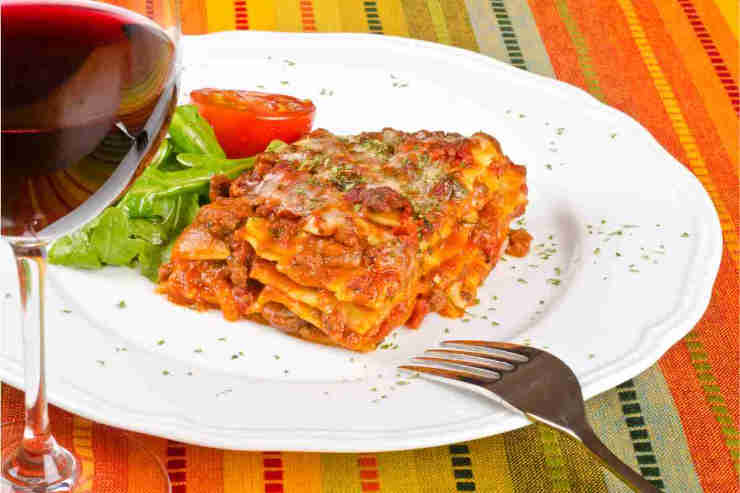 ricetta lasagne senza besciamella 