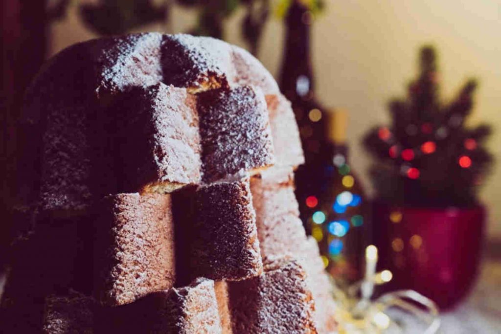 Crostata con il pandoro 