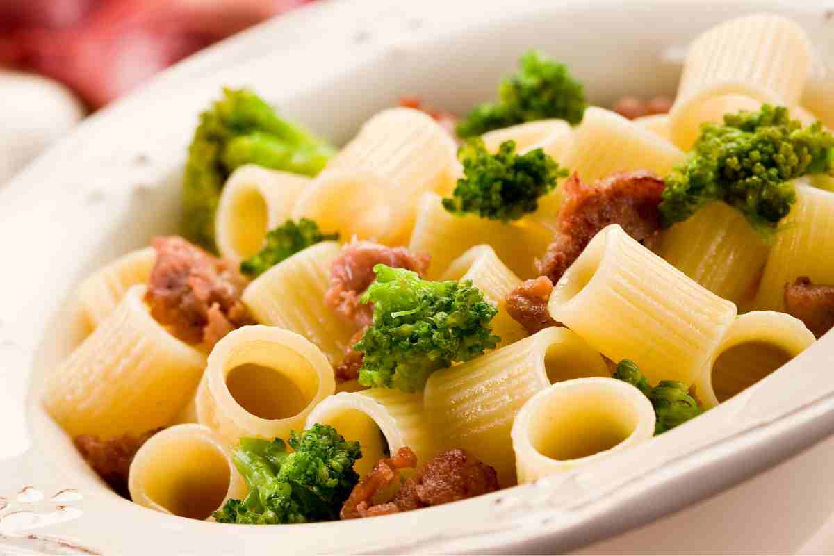 ricetta del giorno pasta broccoli e salsiccia
