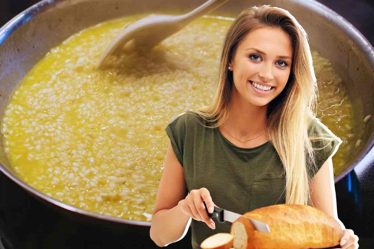 Risotto troppo acquoso? Il metodo infallibile della fetta di pane risolve subito il problema