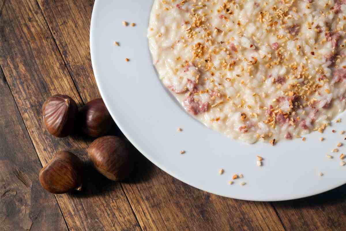 Più autunno di così non si può: con il risotto alle castagne servi un pranzetto magico e coi fiocchi