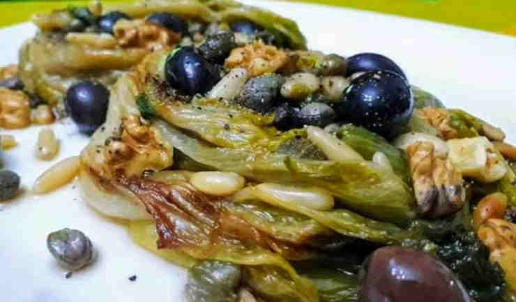 Scarola imbottita ricetta