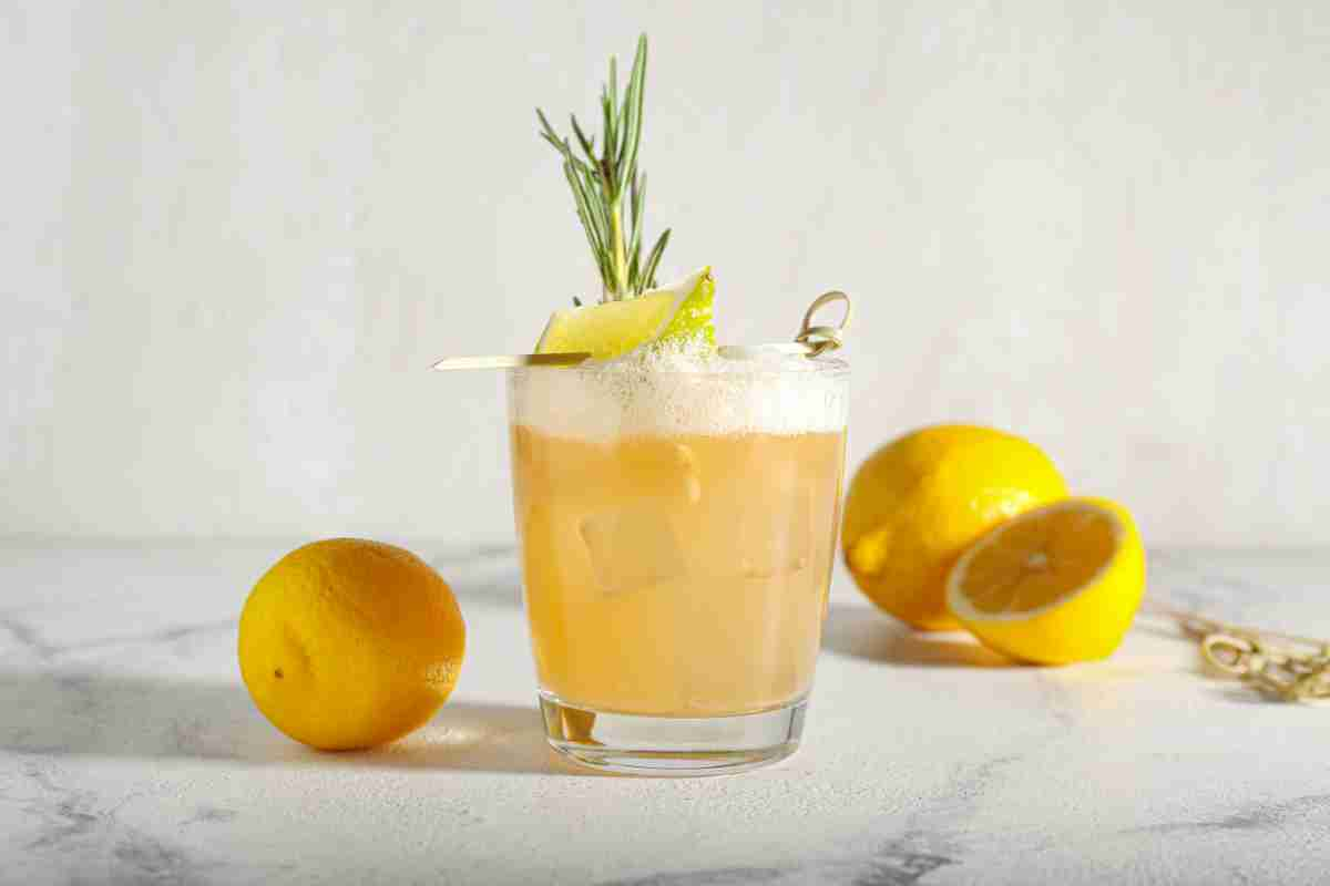 Whiskey Sour Cocktail