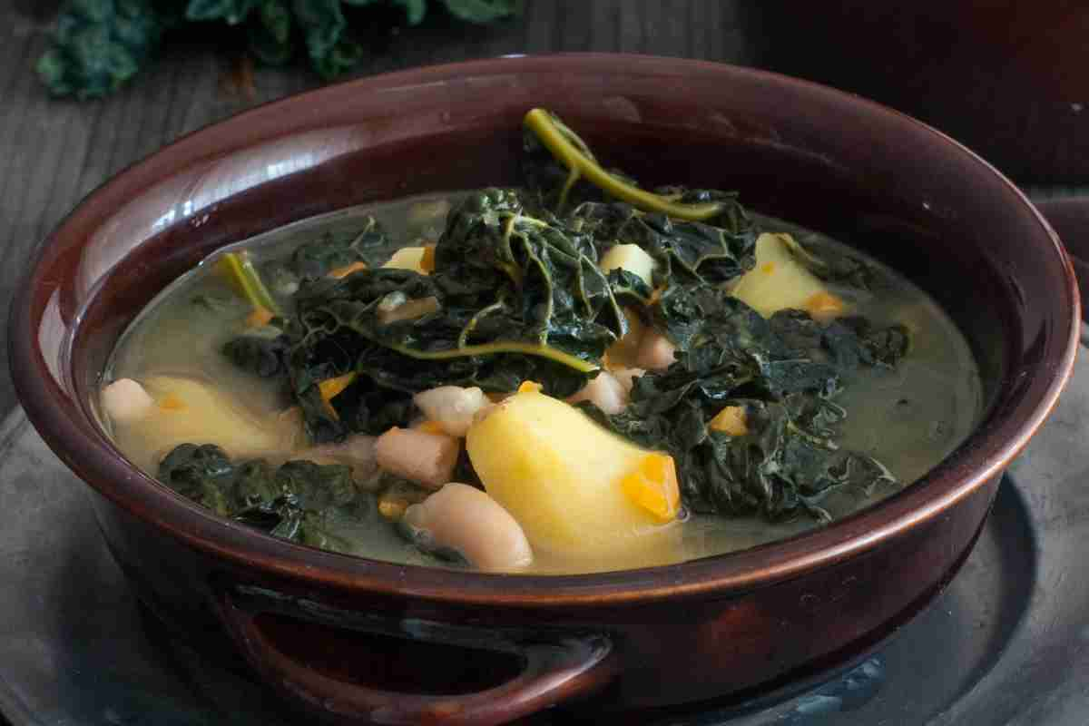 Zuppa di cavolo nero ricetta