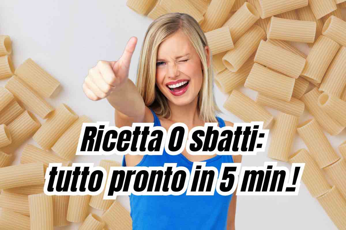 Ricetta 0 sbatti per chi odia cucinare: fai partire il cronometro perché prepari tutto in 5 minuti reali