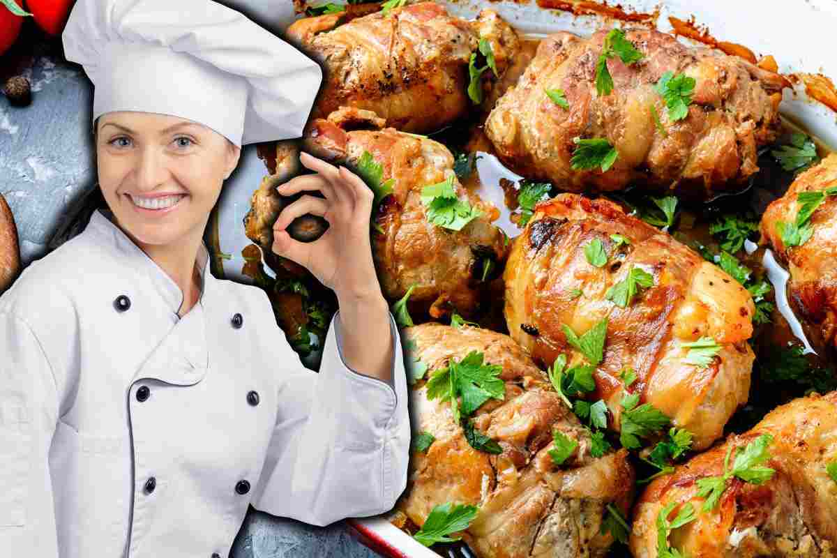 Involtini di carne, li facciamo con un sughetto speciale: denso e ricco, perfetto per la scarpetta