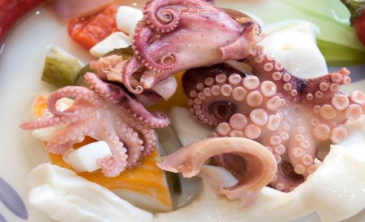 ricetta insalata di mare