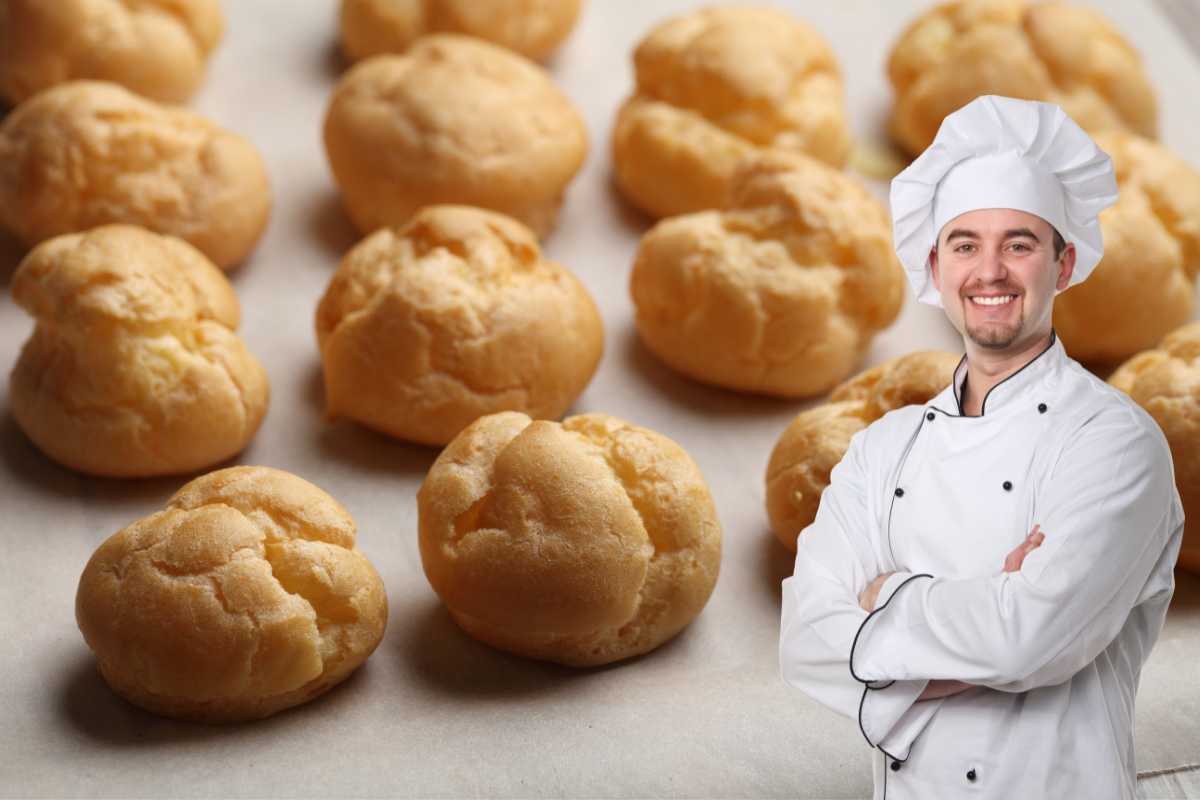 Prove per il pranzo di Natale: facciamo in settimana i profiterole salati. Deliziosi e semplicissimi, ti conquistano