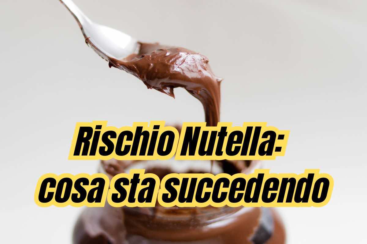 nutella, rischio produzione