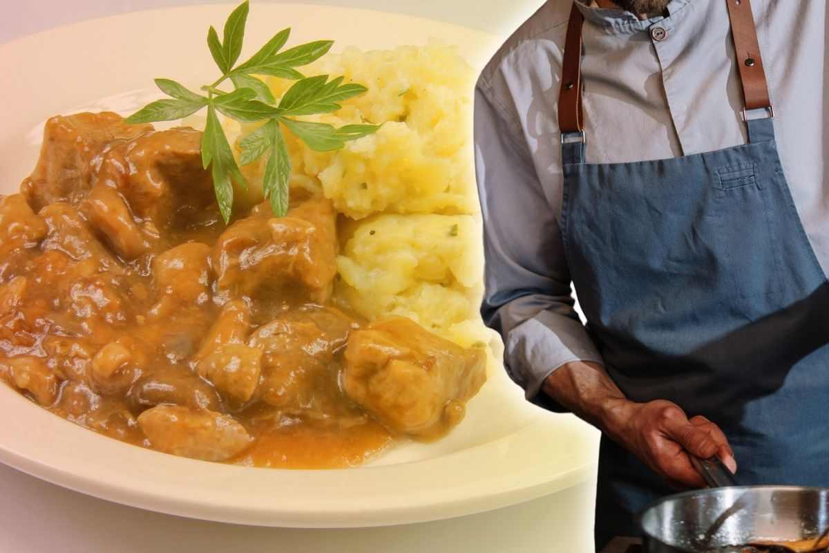 Stracotto di Manzo con purè speciale: la ricetta dello chef è da incorniciare VIDEO