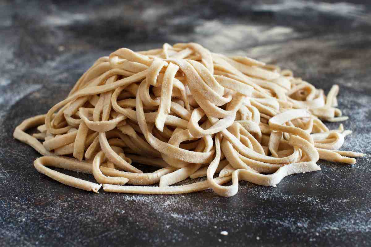 crostata di tagliolini preparazione