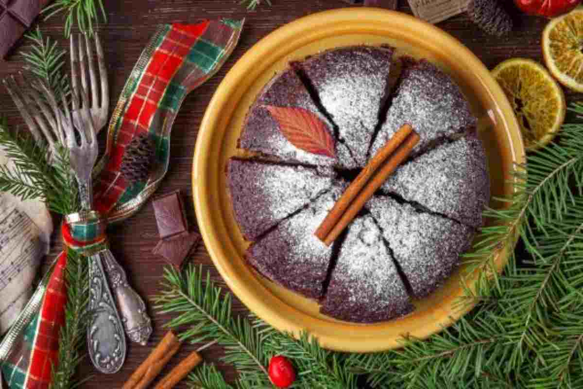 ricetta torta al cioccolato della signora claus