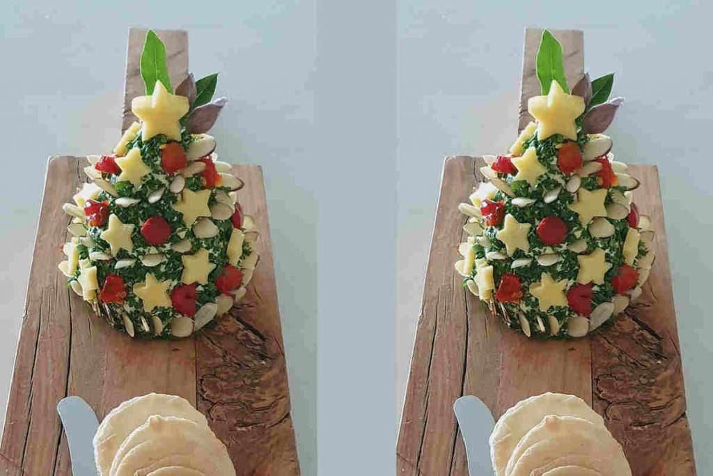Albero di Natale di formaggio ricetta