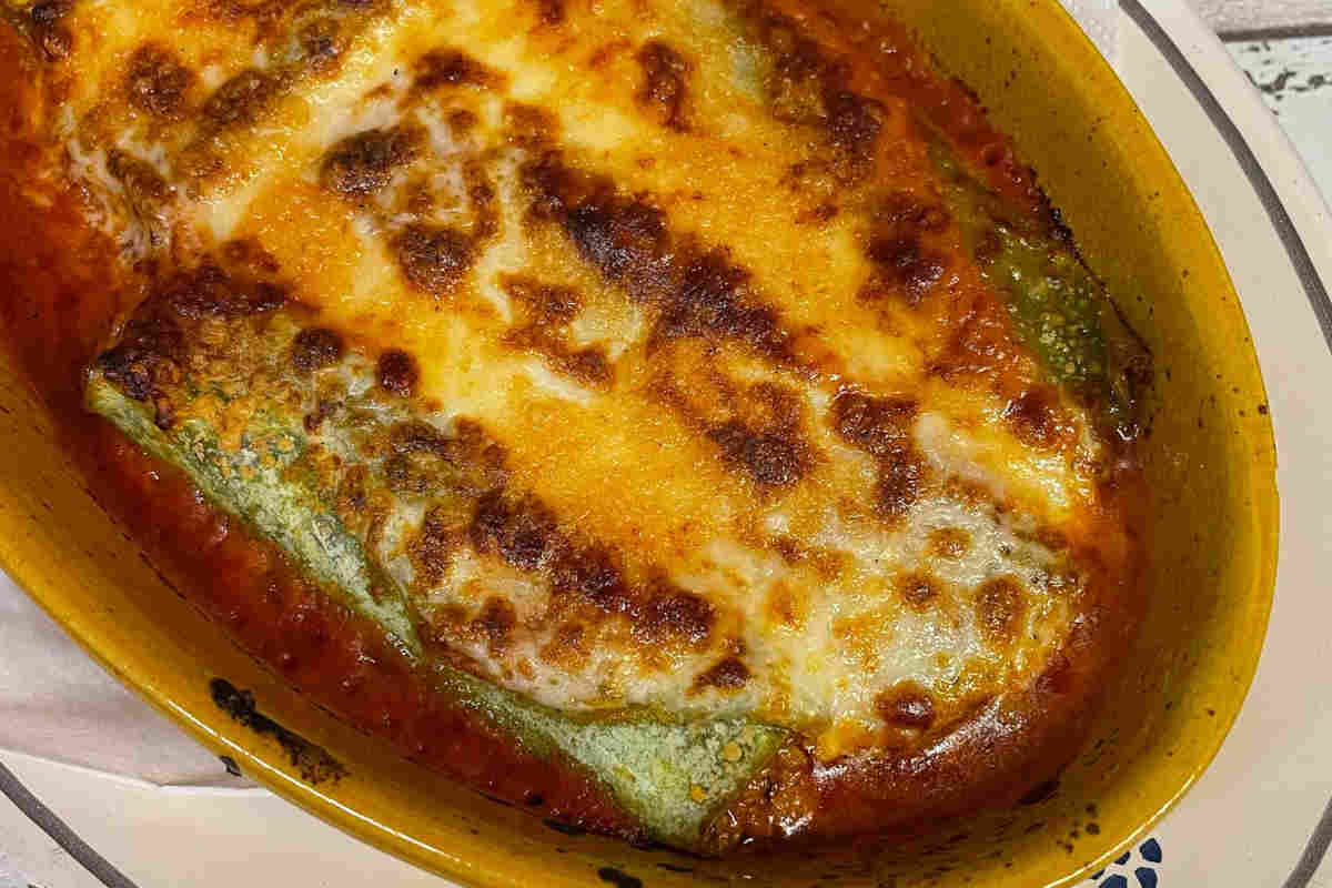 cannelloni verdi ricetta