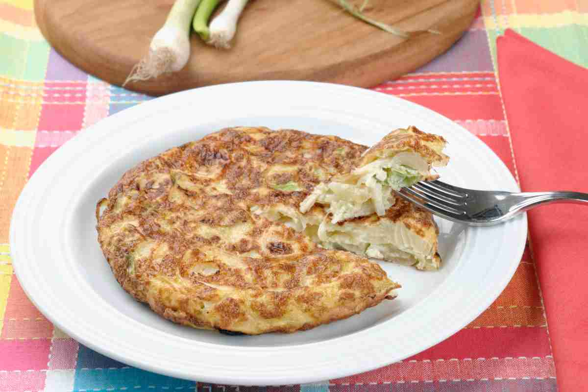 Frittata cipolle ricetta