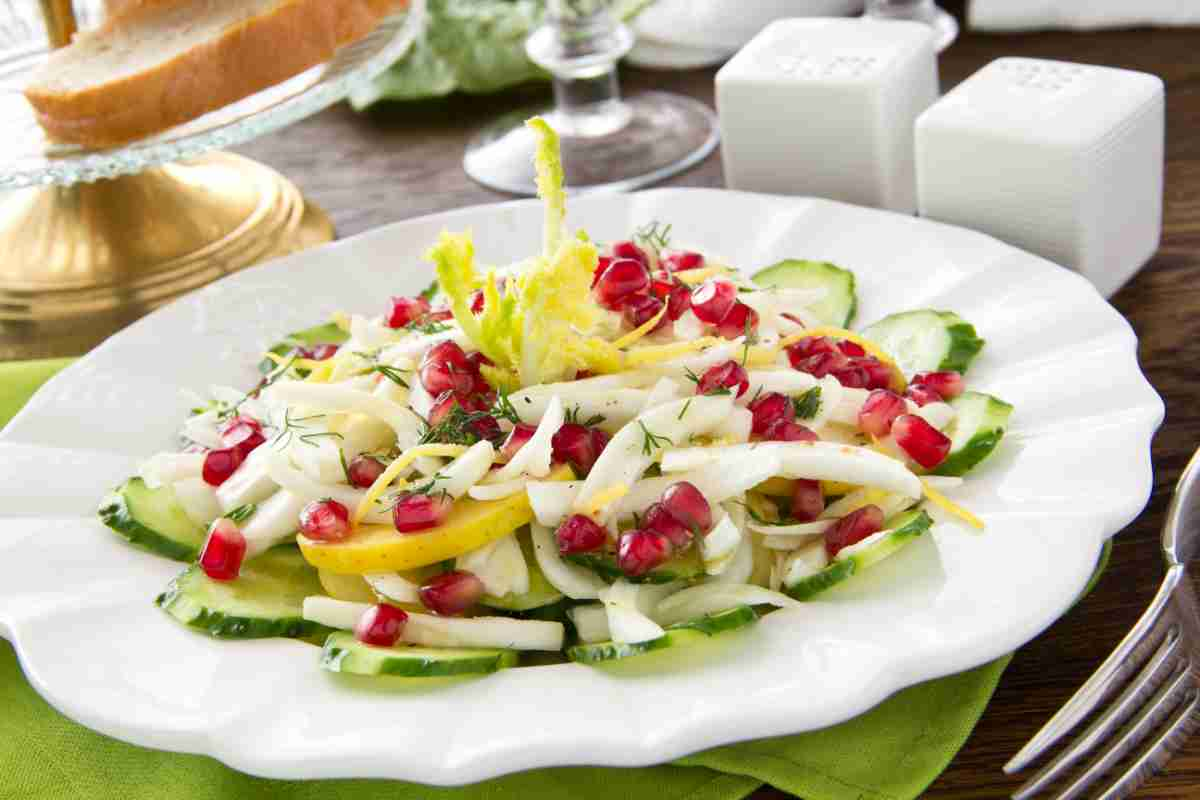 ricetta natale insalata di finocchi