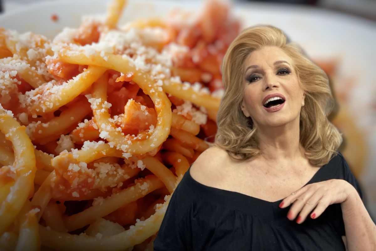 Ricetta pasta all'Amatriciana di Iva Zanicchi