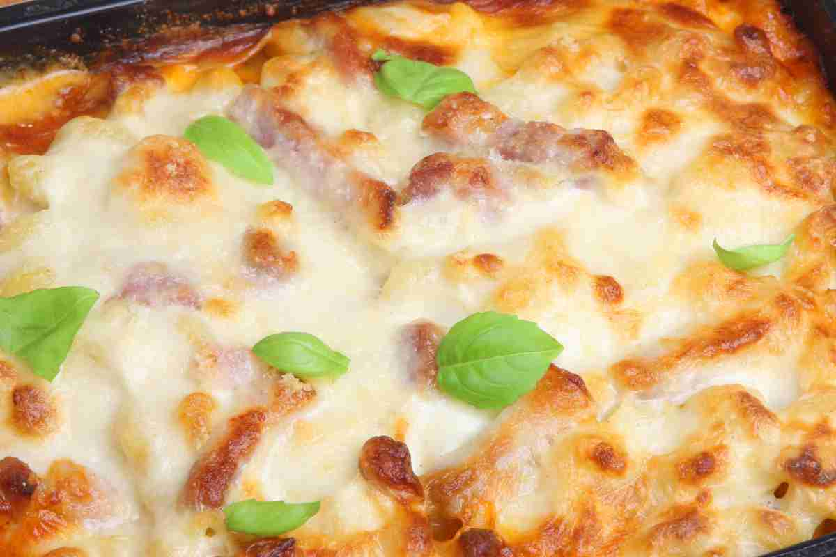 Pasta al forno vegana ricetta