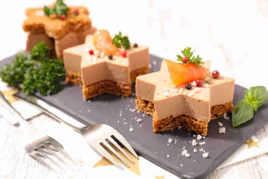 Stelline di mousse al salmone ricetta