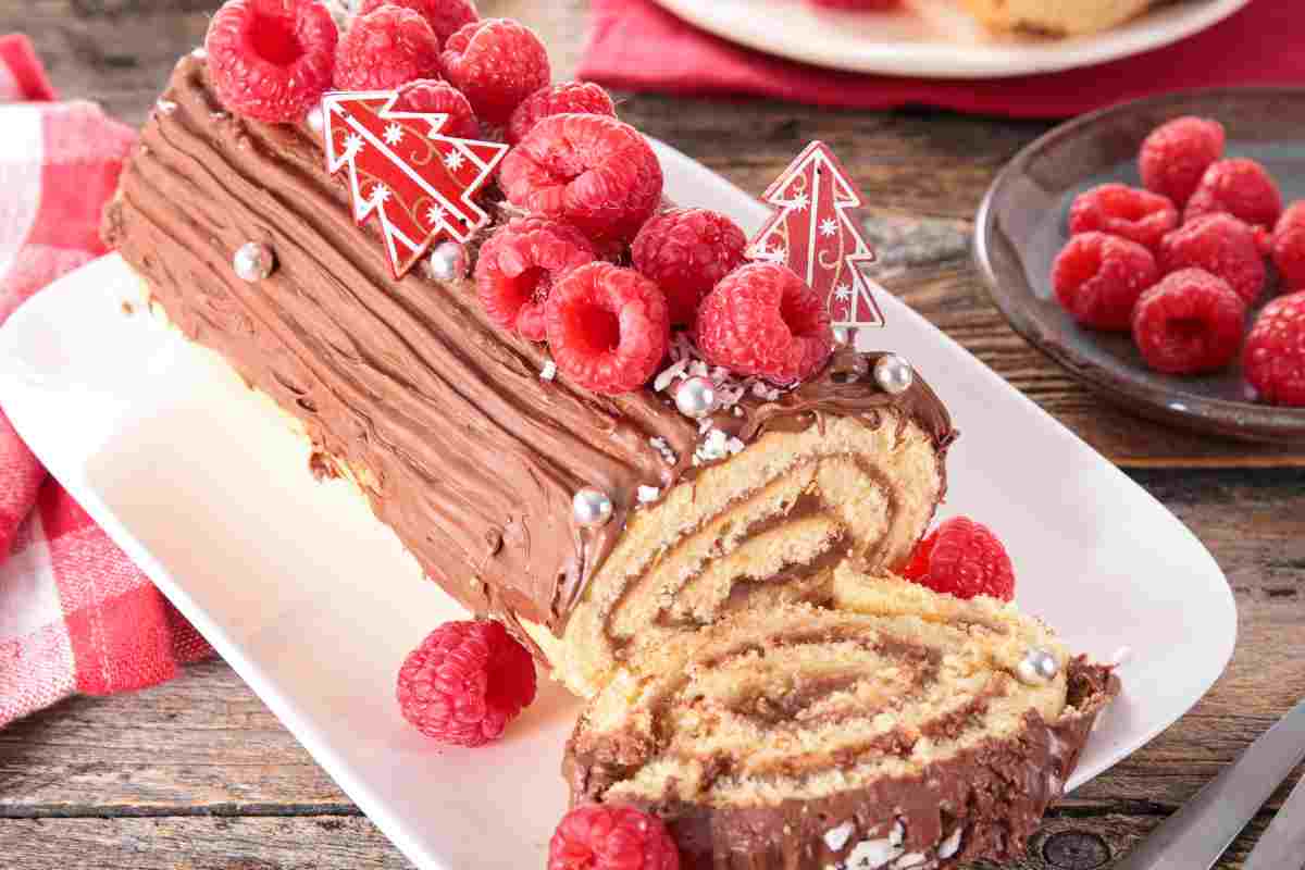 ricetta del tronco di natale