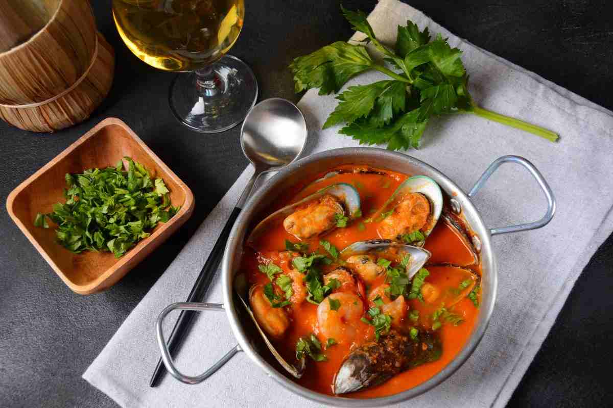 ricetta facile zuppa di pesce