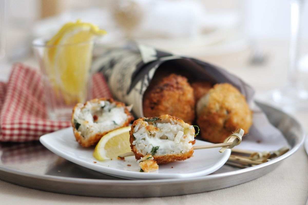 arancino al profumo di mare