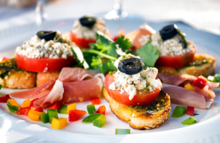 crostini per aperitivo