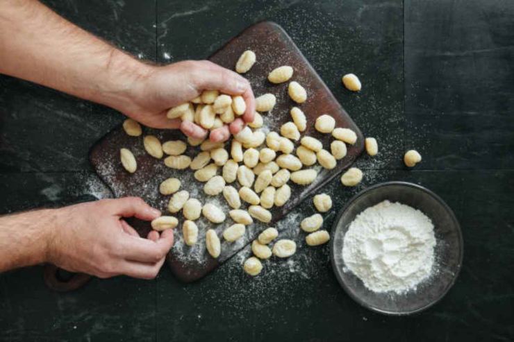 preparazione gnocchi- ecco come fare