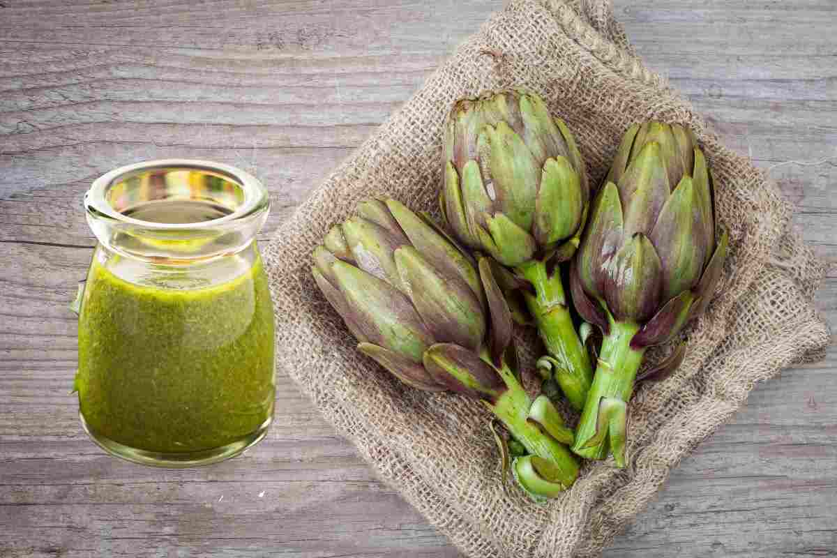 patè di carciofi fatto in casa