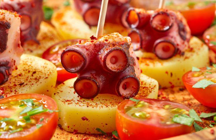 finger food polpo e patate