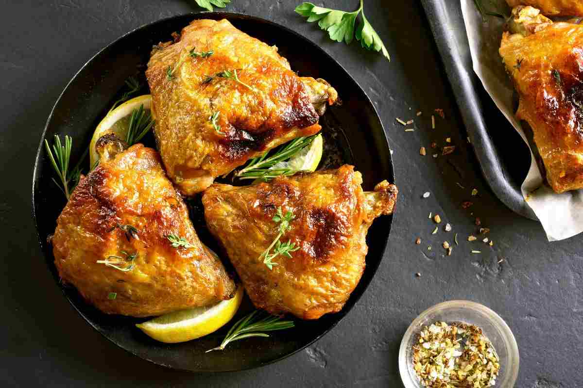 ricetta cosce di pollo in friggitrice ad aria