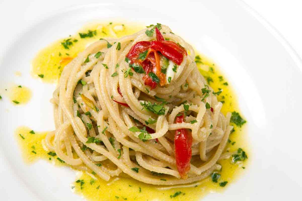 vermicelli alla borbonica ricetta