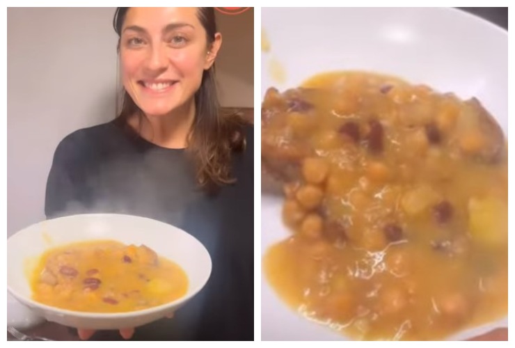Elisa Isoardi minestra doppia cottura ricetta
