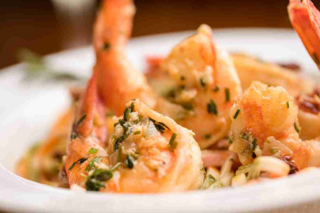 ricetta con gli scampi tra le idee per il menu di natale