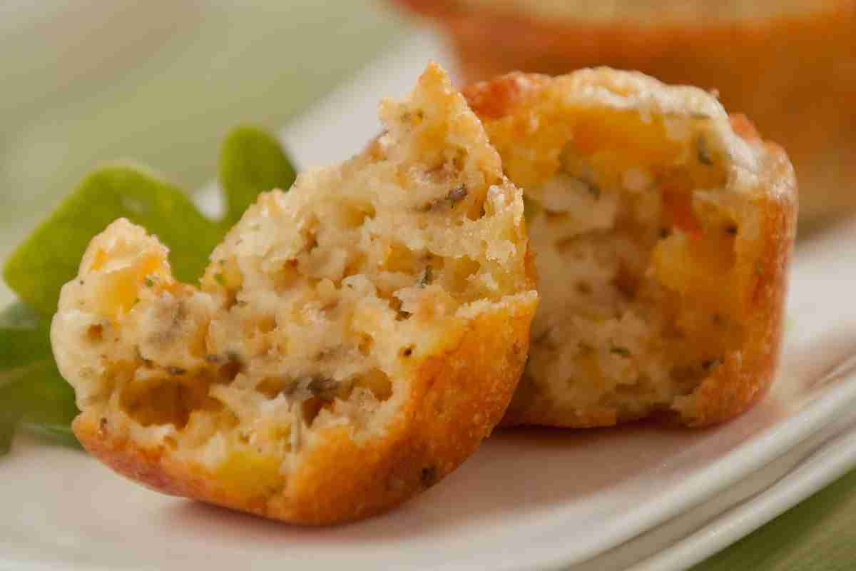 muffin al salmone affumicato