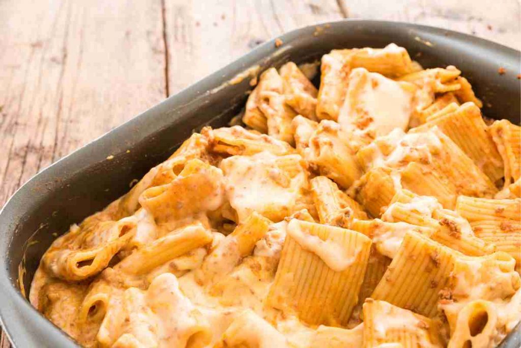 Pasta al forno con ragù bianco ricetta 