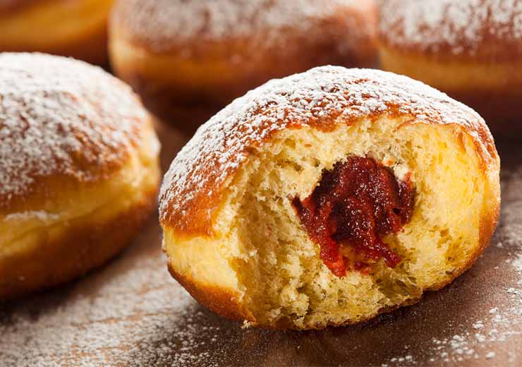 ricetta bomboloni dolci ripieni 