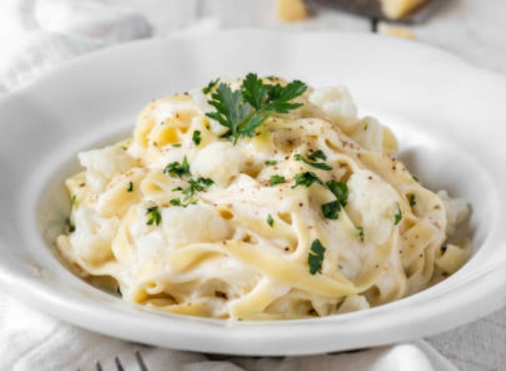 ricetta spaghetti con crema di cavolfiore