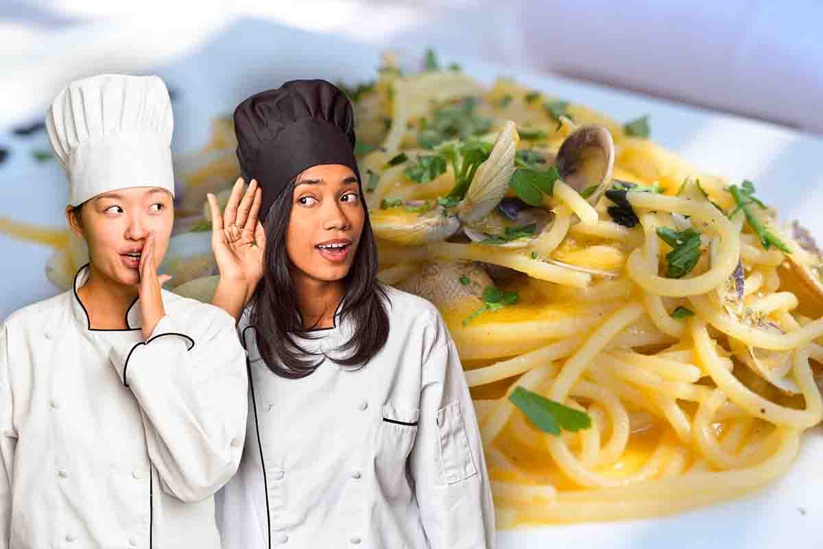 Spaghetti alle vongole cremosi come li fanno al ristorante: non esistono ‘magie’, solo un piccolo segreto