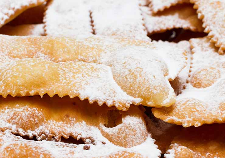 Ricetta delle chiacchiere di carnevale al forno