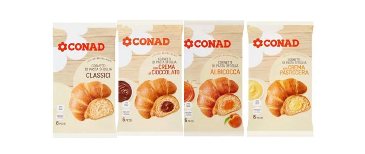 richiamo alimentare cornetti conad