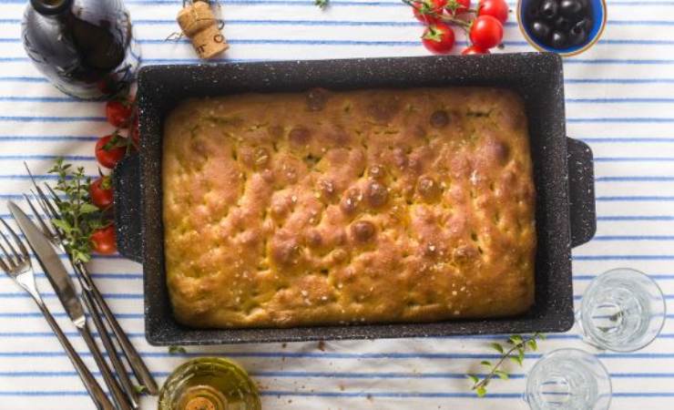 ricetta focaccia genovese