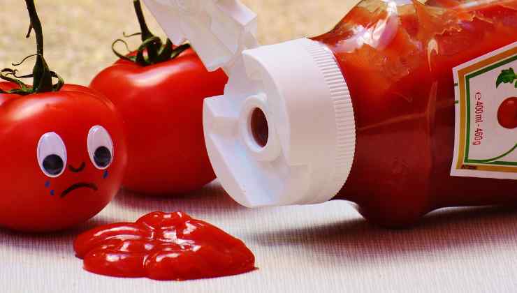 dove conservare il ketchup