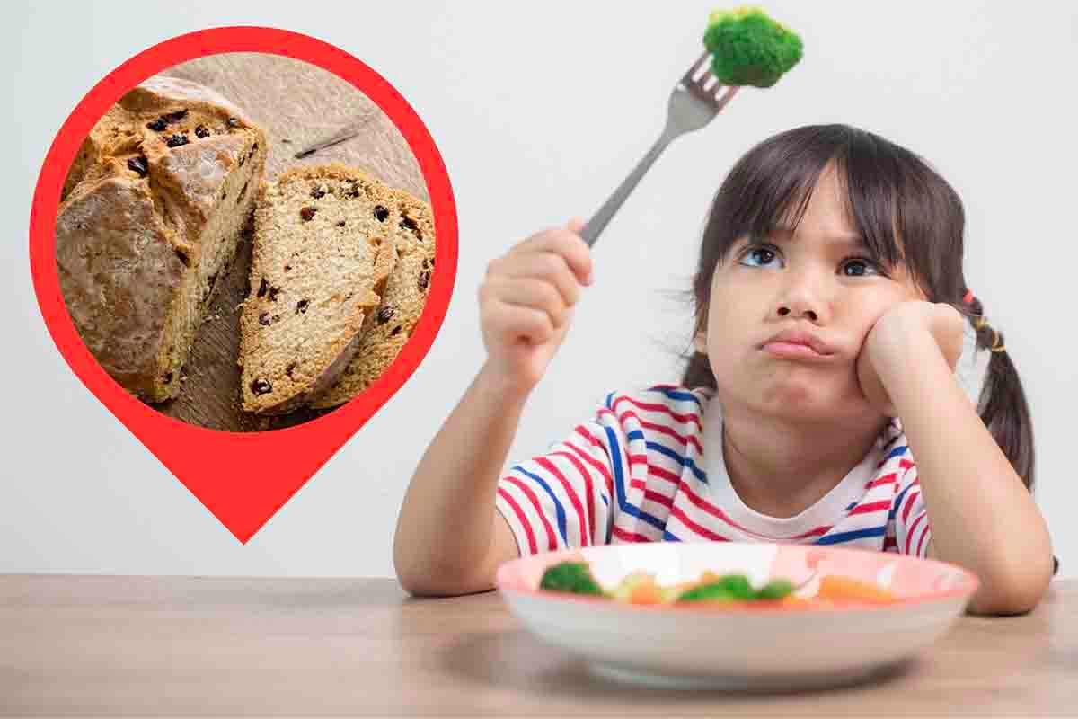 Fai mangiare le verdure ai tuoi bambini con questo trucchetto veloce: basta del pane vecchio