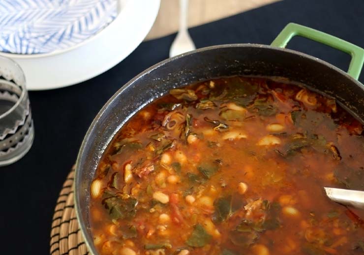 Ricetta del minestrone tricolore