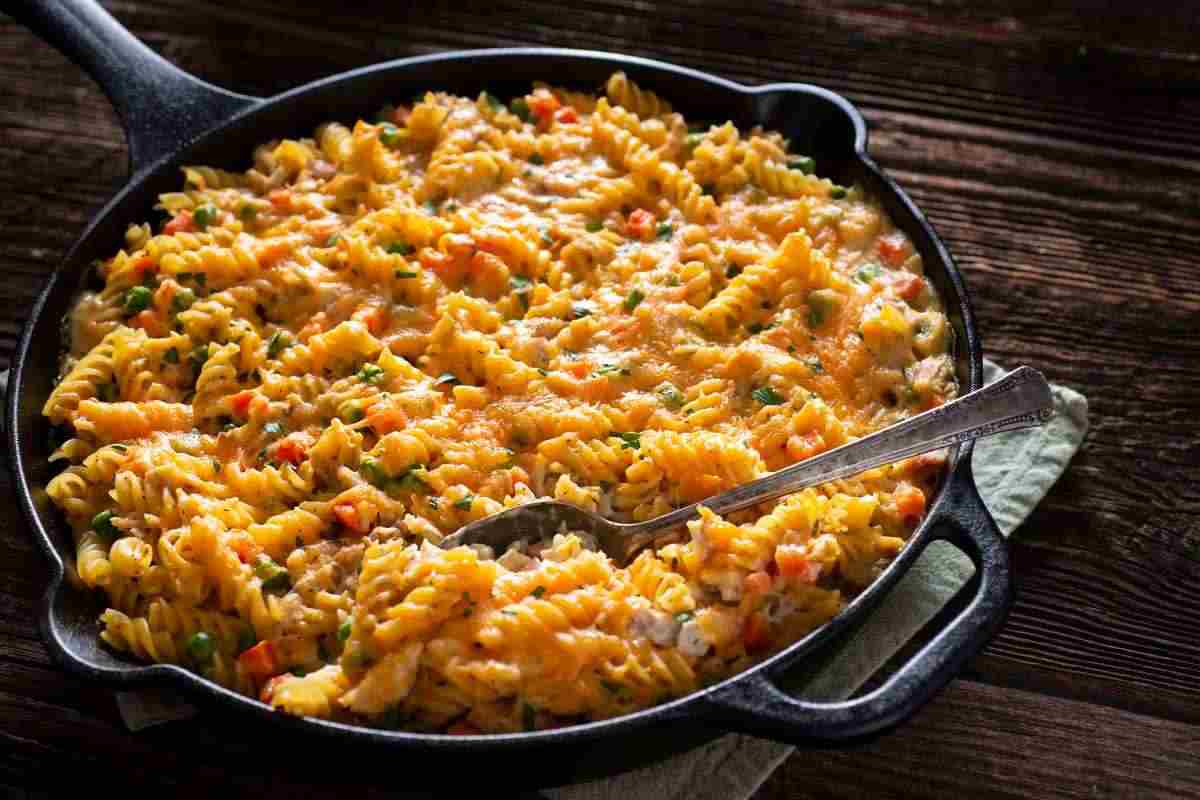 I miei figli impazziscono quando la faccio: pasta ai 4 formaggi con verdure e sono tutti contenti