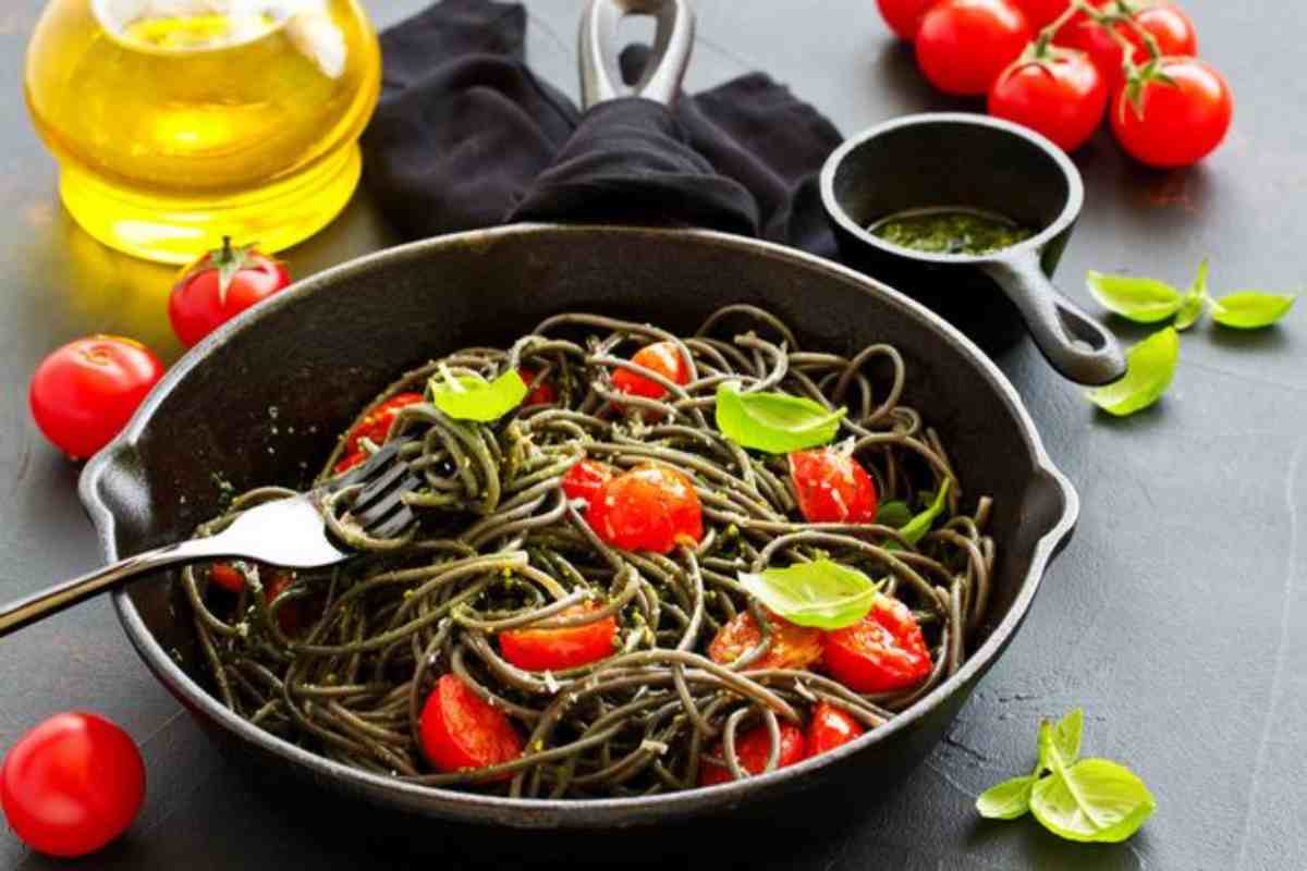 ricetta pasta al nero di seppia siciliana